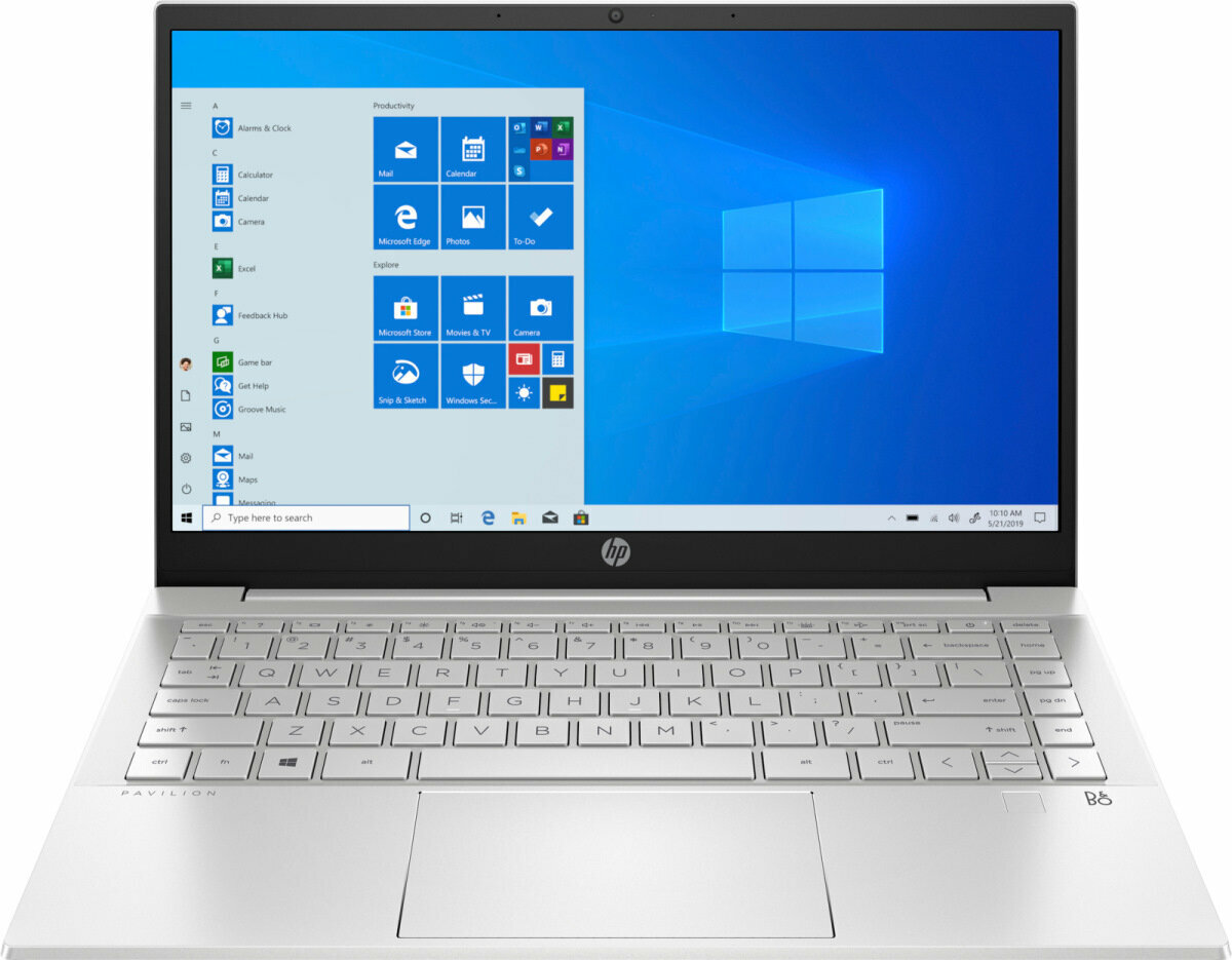 Ноутбук HP Pavilion 14-dv0032ur 2X2P5EA (Core i5 2400 MHz (1135G7)/8192Mb/512 Gb SSD/14"/1920x1080/nVidia GeForce MX350 GDDR5/Win 10 Home)