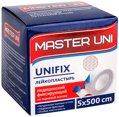 Master Uni пластырь ткань 5 x 500 см