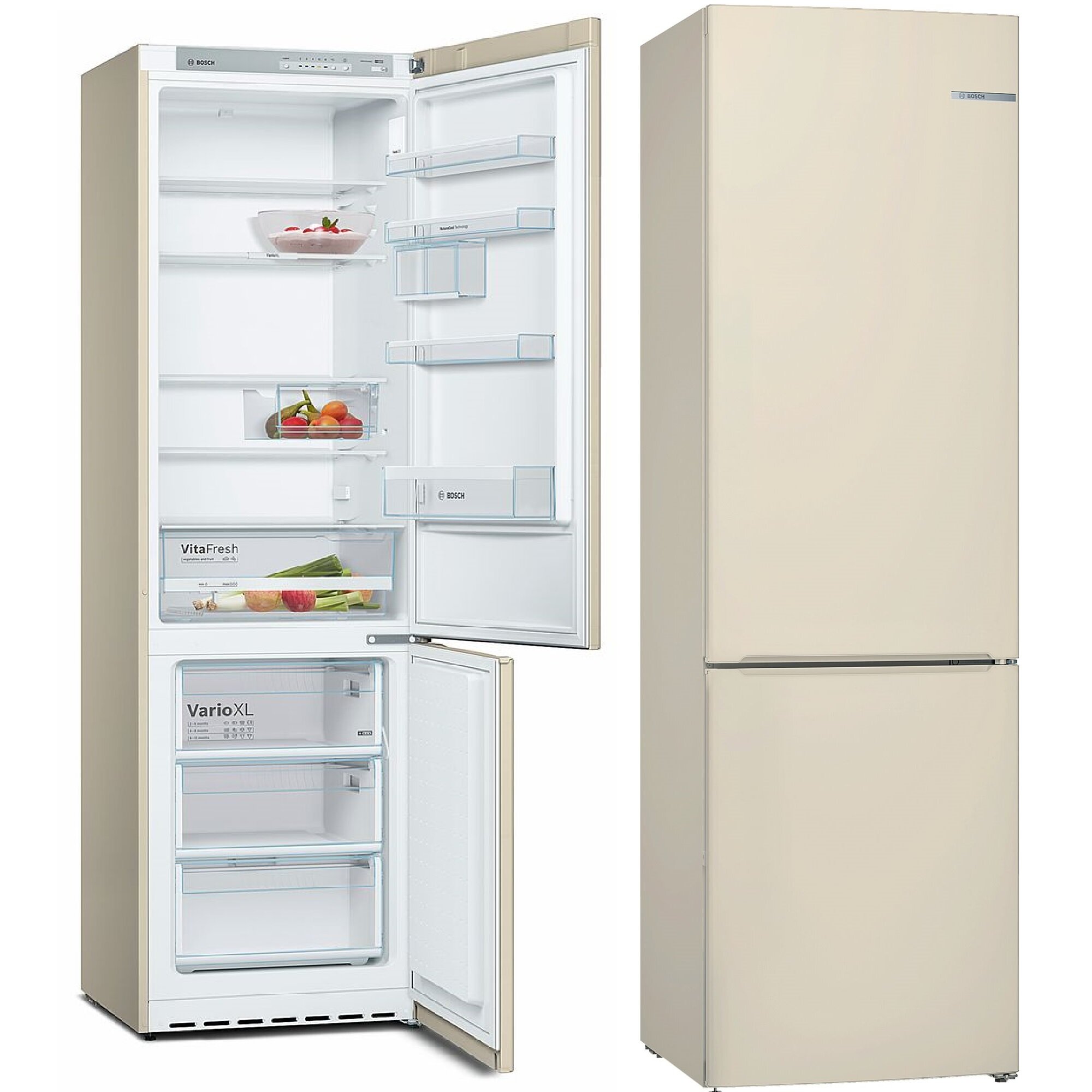Холодильники с морозильной камерой Bosch KGV39XK2AR
