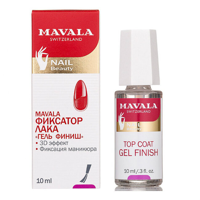 Mavala     Top Coat Gel Finish, 10  1 