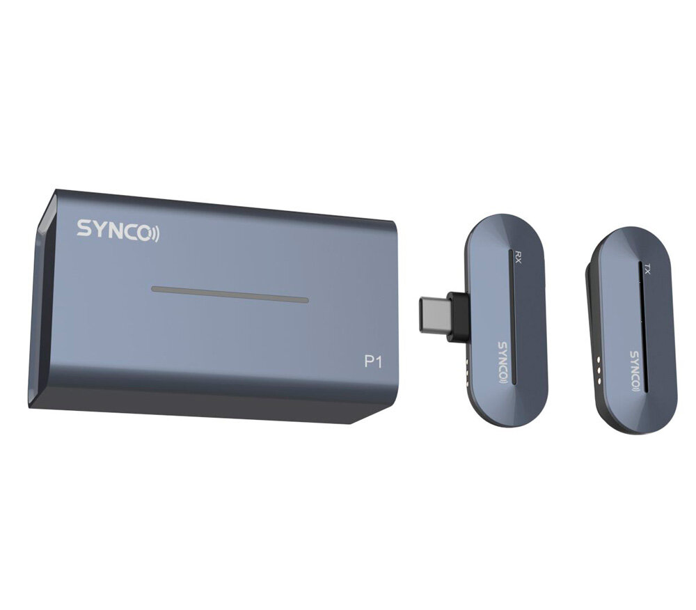 Беспроводная система Synco P1ST, 2.4 ГГц, TX+RX, футляр-зарядка, USB Type-C