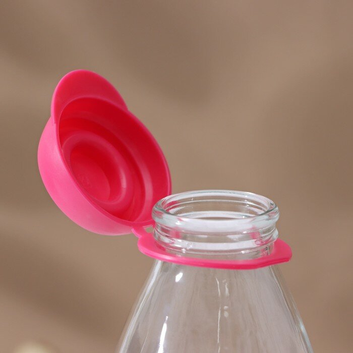 Бутылка для молока "Буренка" 1 л, 8,5х24.5 см - фотография № 4