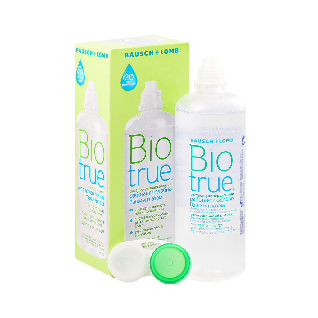 Раствор для линз Biotrue, 300 мл 1 шт