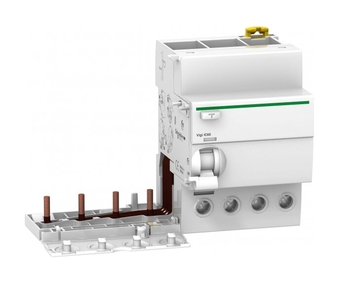 A9V41463 Блок дифф. защиты vigi ic60 4п 63A 30mA AC-тип , Schneider Electric