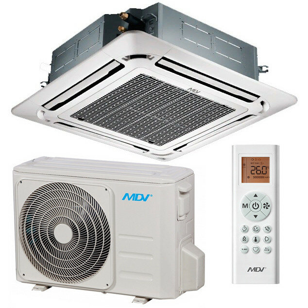 фото Кассетный кондиционер Mdv MDCF-24HRN1/MDOU3-24HN1
