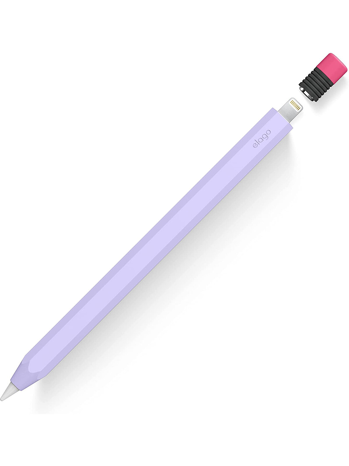 Elago для Apple Pencil 1 чехол Silicone case Lavender
