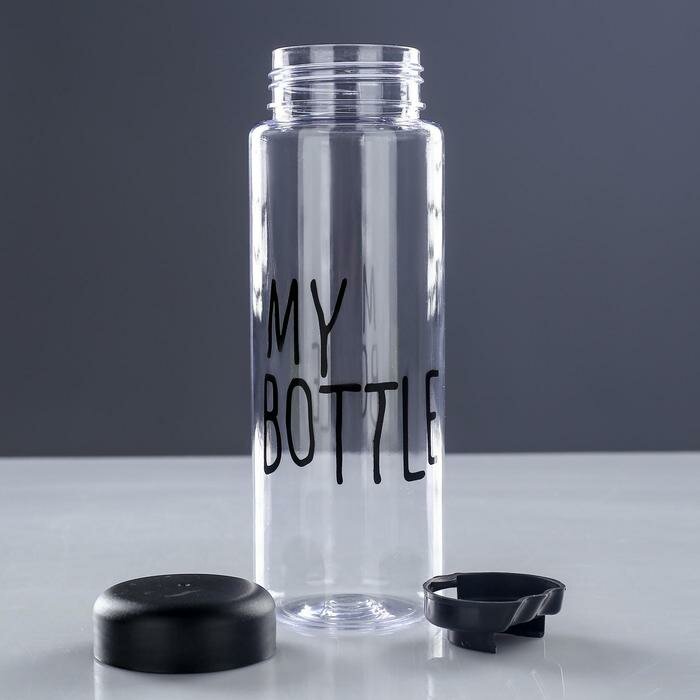 Бутылка для воды "My bottle", 500 мл, 19.5 х 6 см, микс - фотография № 2