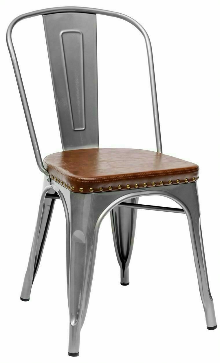 Стул STOOL GROUP TOLIX SOFT Серебристый