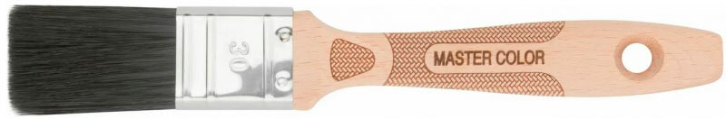 фото Кисть флейцевая MASTER COLOR PRO HQ щетина микс, для алкидных эмалей 30 мм.