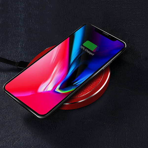 Rock Беспроводное ЗУ Rock W4 Quick Wireless Charger 2A Red красное DT-518Q