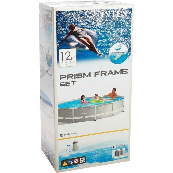 Бассейн каркасный Prism Frame 366*76 см + насос-фильтр 2006 л/ч (А) Intex (26712NP) - фотография № 2