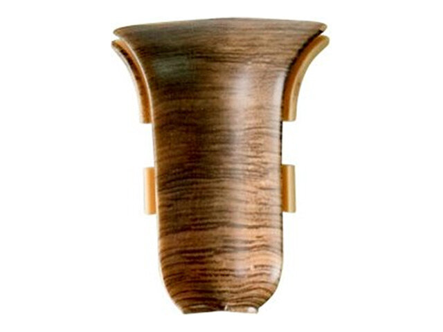 фото угол внутренний для плинтуса ПВХ SALAG NGF 56мм Дуб старый 1шт.