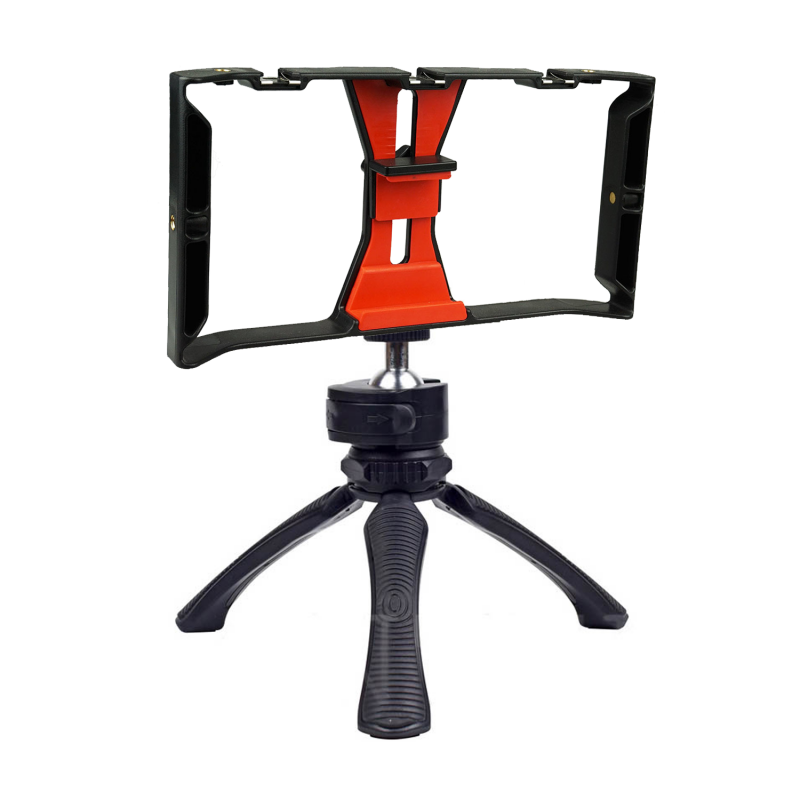 Мини-штатив с клеткой для смартфона Fotokvant TM-04B+SM-CL9