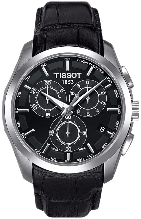 Швейцарские мужские часы Tissot T035.T-Classic.Couturier T035.617.16.051.00