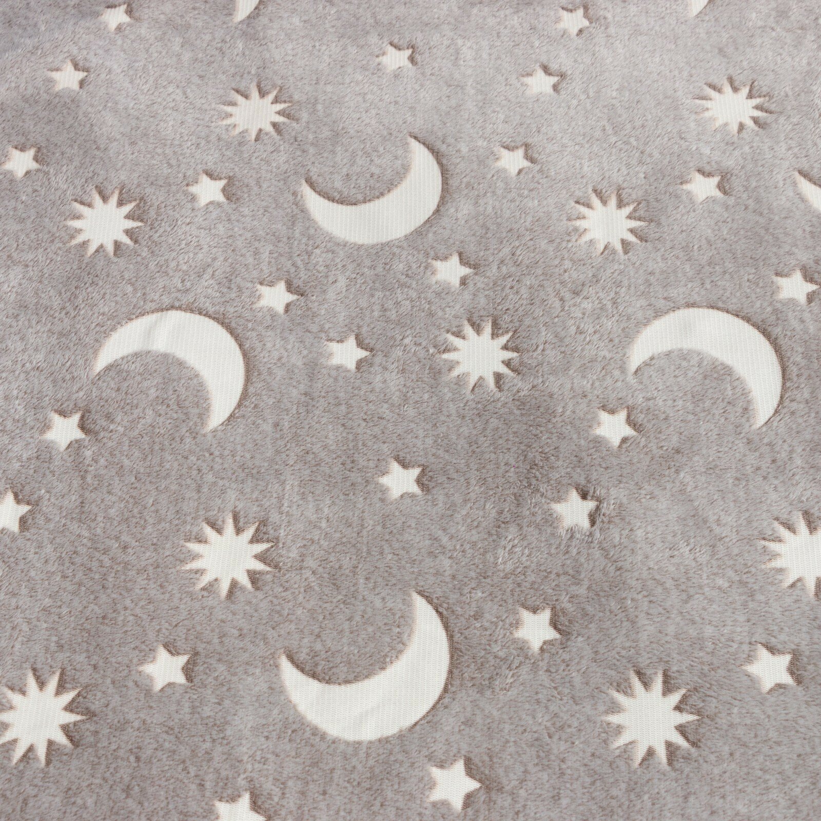 Плед с рукавами светящийся в темноте Этель "Луна" 150x200 - фотография № 2