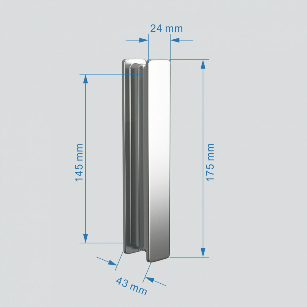 Душевой уголок Abber Sonnenstrand AG07090-S100 - фотография № 4