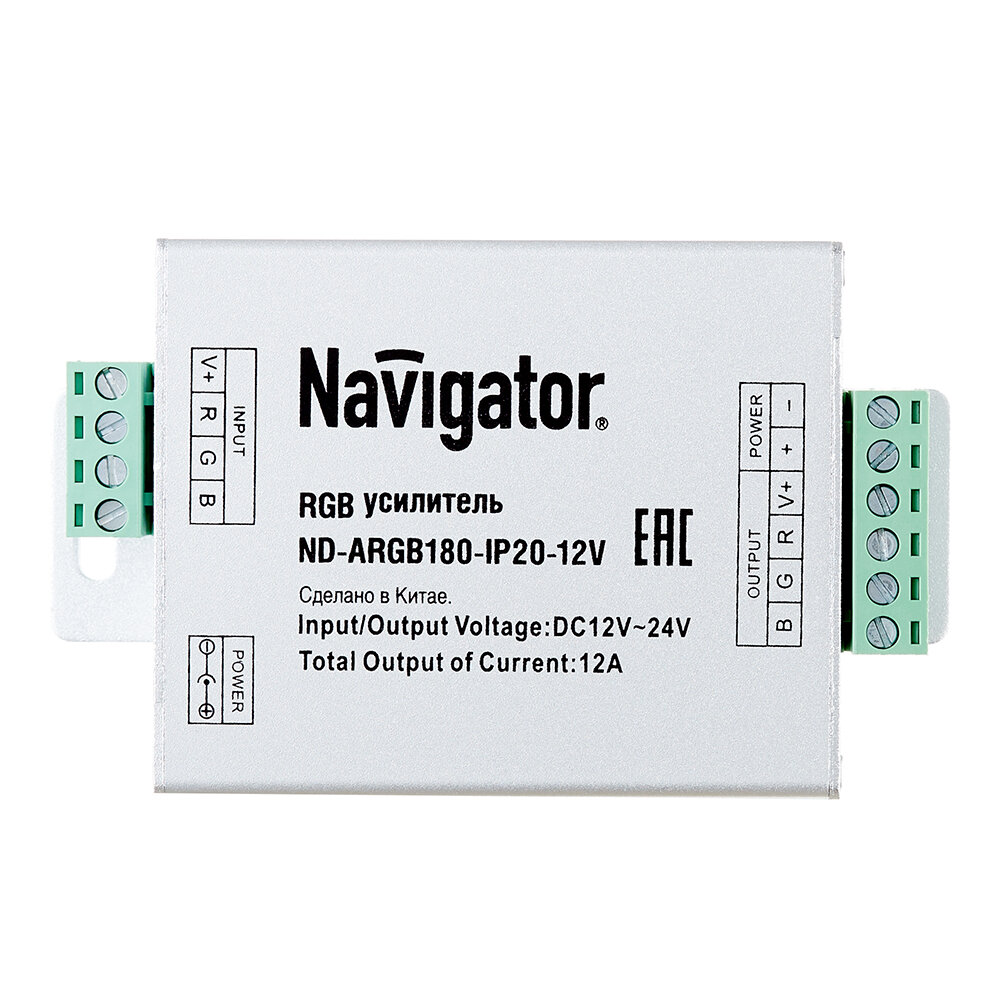 71494 Усилитель ND-ARGB180-IP20-12V Navigator - фото №2