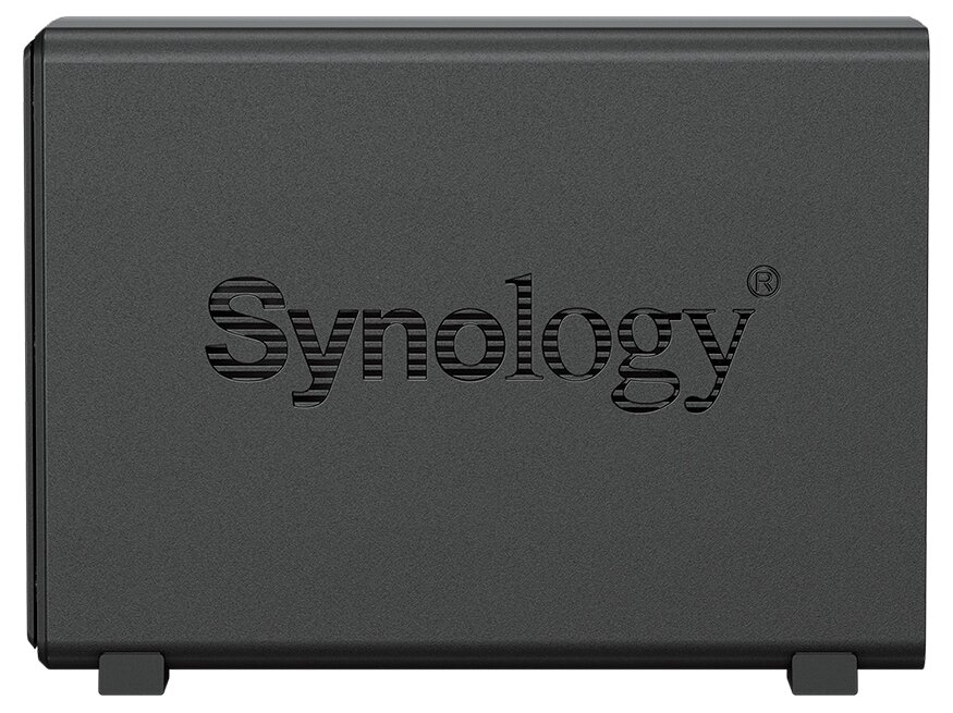 Сетевое хранилище Synology DS124 настольный 25"35" SATA III 12TB Basic 1 GB DDR4 Кол-во сетевые интерфейсов 1 1 Gb/s