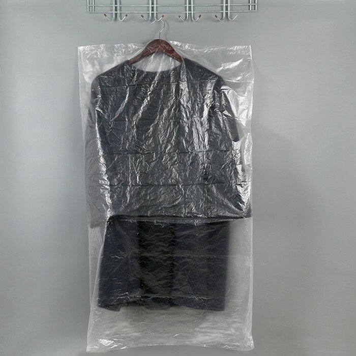 Avikomp Набор чехлов для одежды 65×110 см, 6 шт, цвет прозрачный - фотография № 1