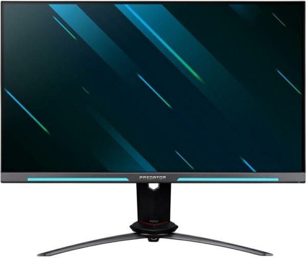 Монитор 24.5 Acer Gaming Predator XB253QGZbmiiprzx Black (IPS, LED, Wide, 1920x1080, 240Hz, 1ms, 178°/178°, 400 cd/m, 1