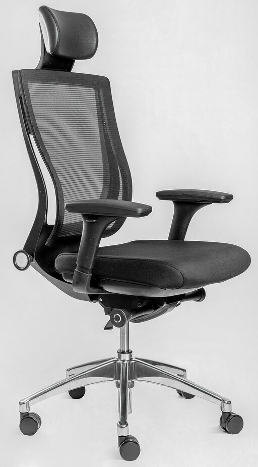 Эргономичное кресло Falto Trium, цвет черный