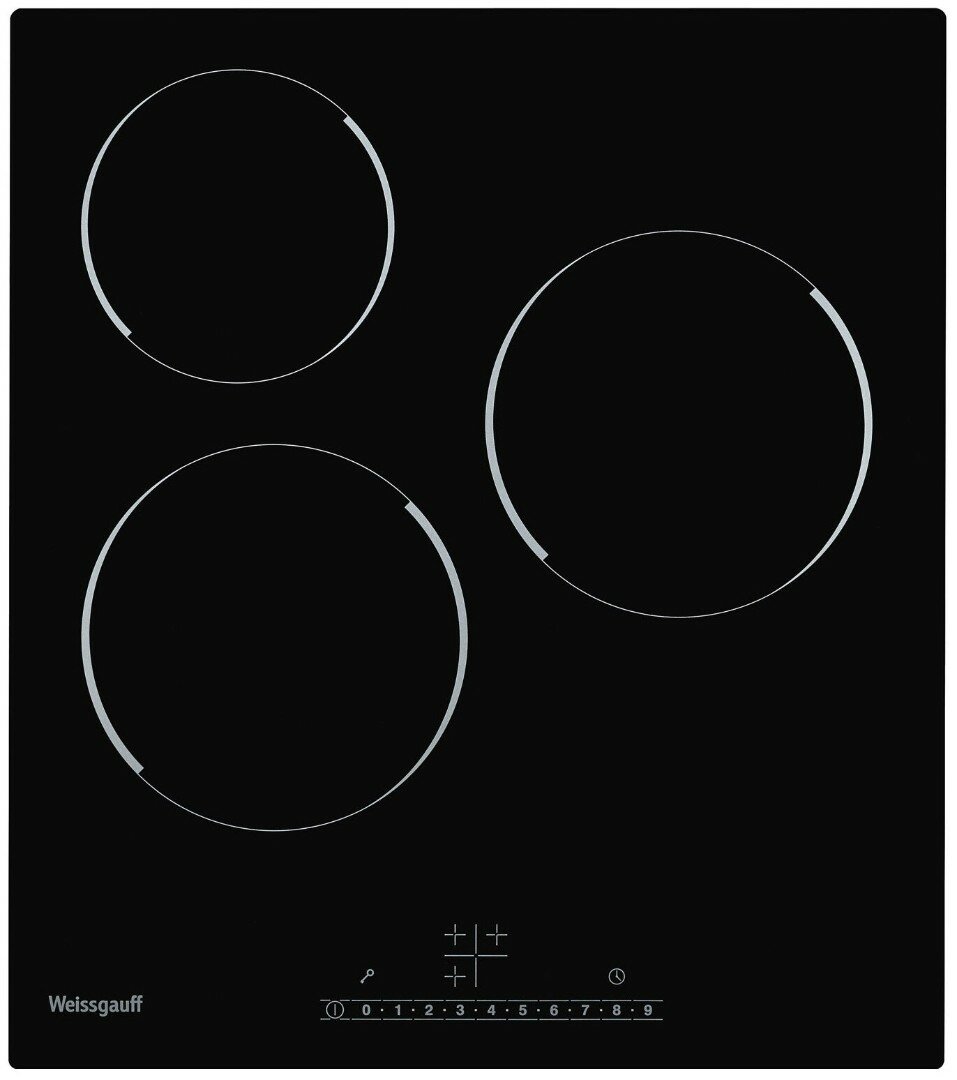 Варочная панель WEISSGAUFF HV 430 BS черный