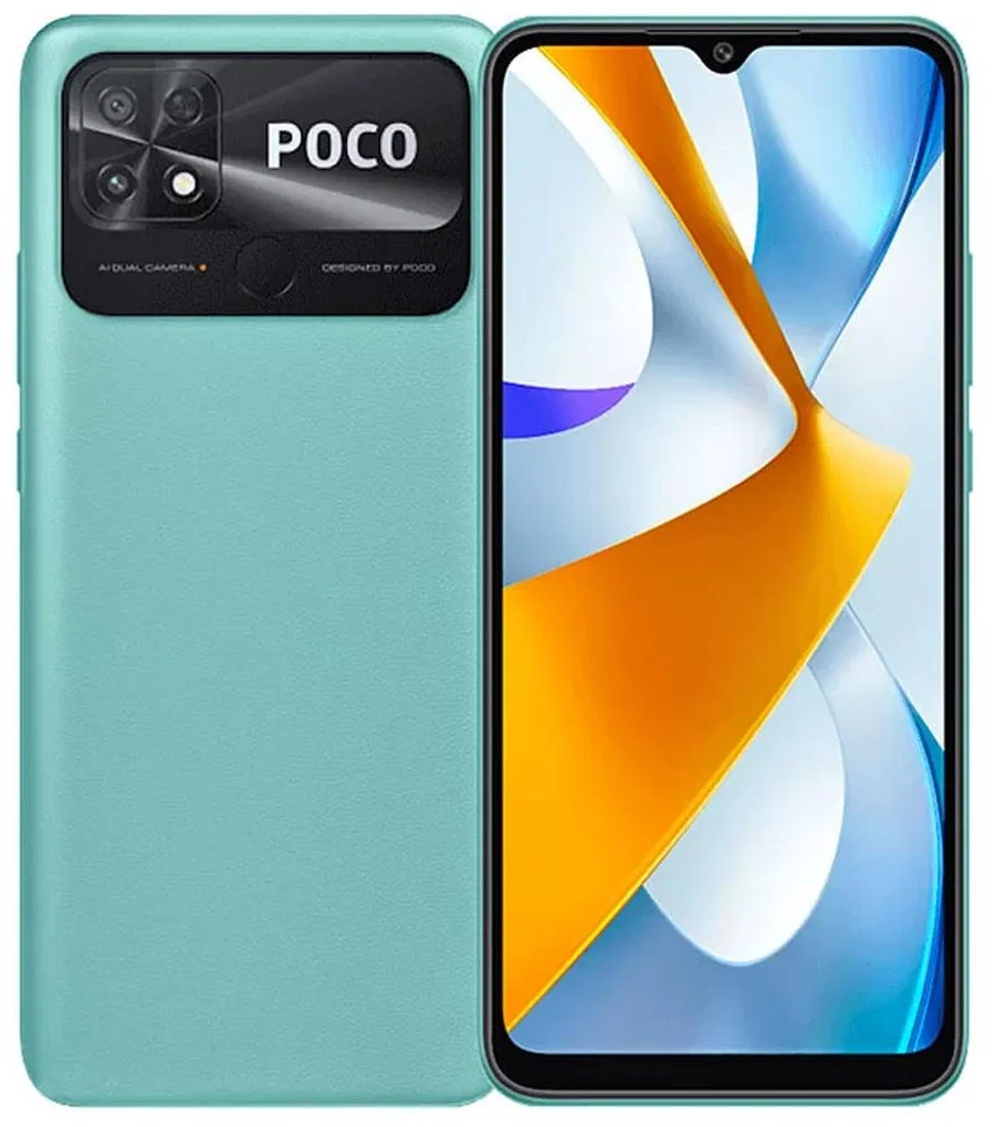 Смартфон Poco C40 (3Gb/32Gb/JLQ JR510) Green РСТ