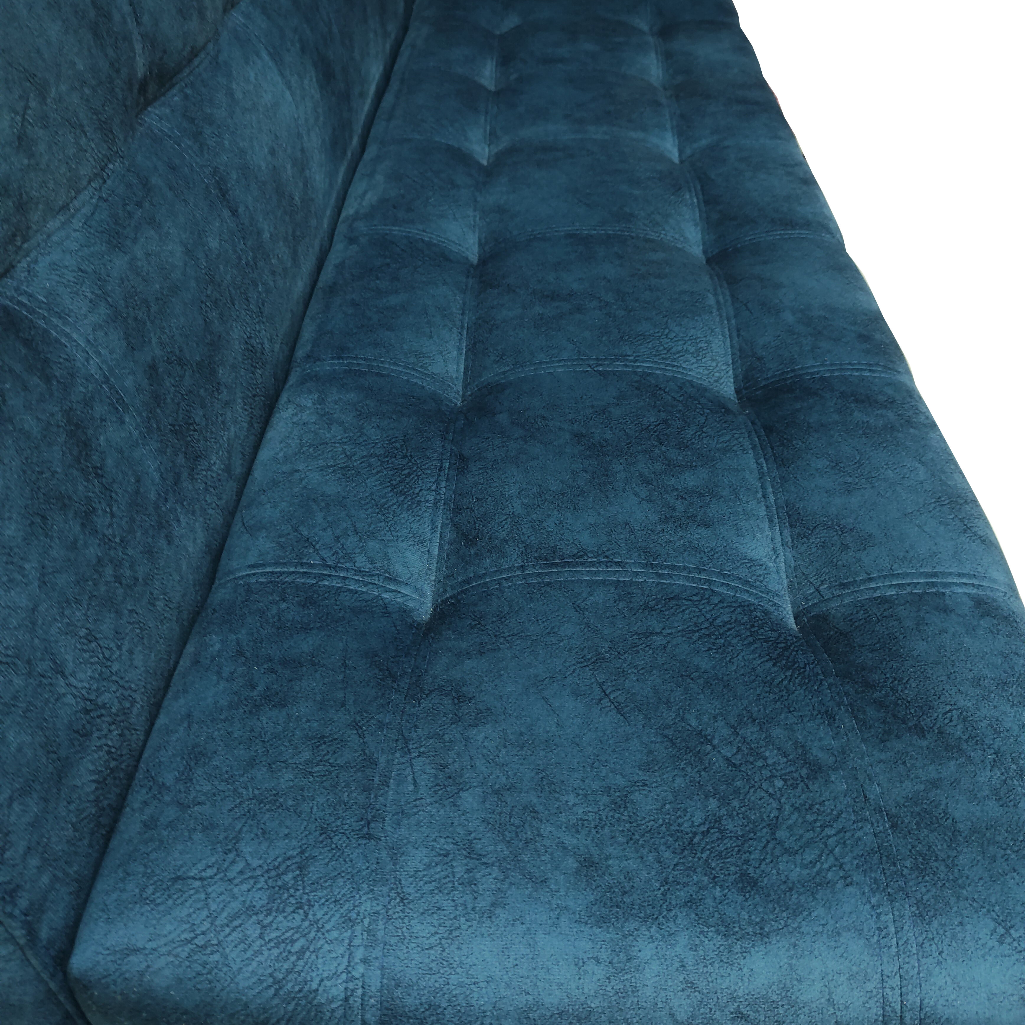 Кухонный диван Форум-5М (140см) Синий - фотография № 4