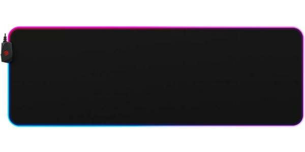 Игровой коврик для мыши Mad Catz S.U.R.F. RGB чёрный (900 x 300 x 4 мм RGB подсветка натуральная резина ткань)