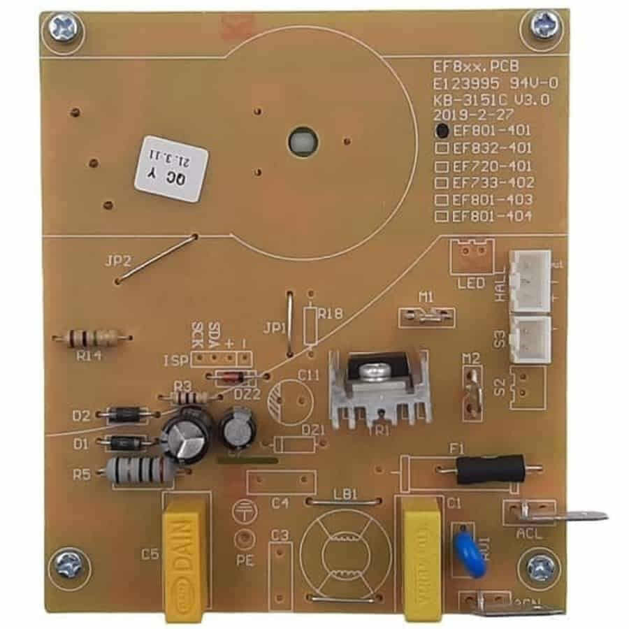 Redmond RFM-5340-PU (EF801-401) плата управления для планетарного миксера RFM-5340