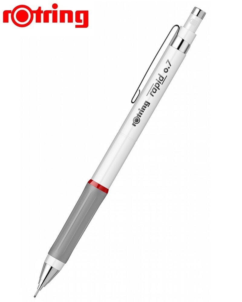 Карандаш механический Rotring Rapid 0,7мм белый