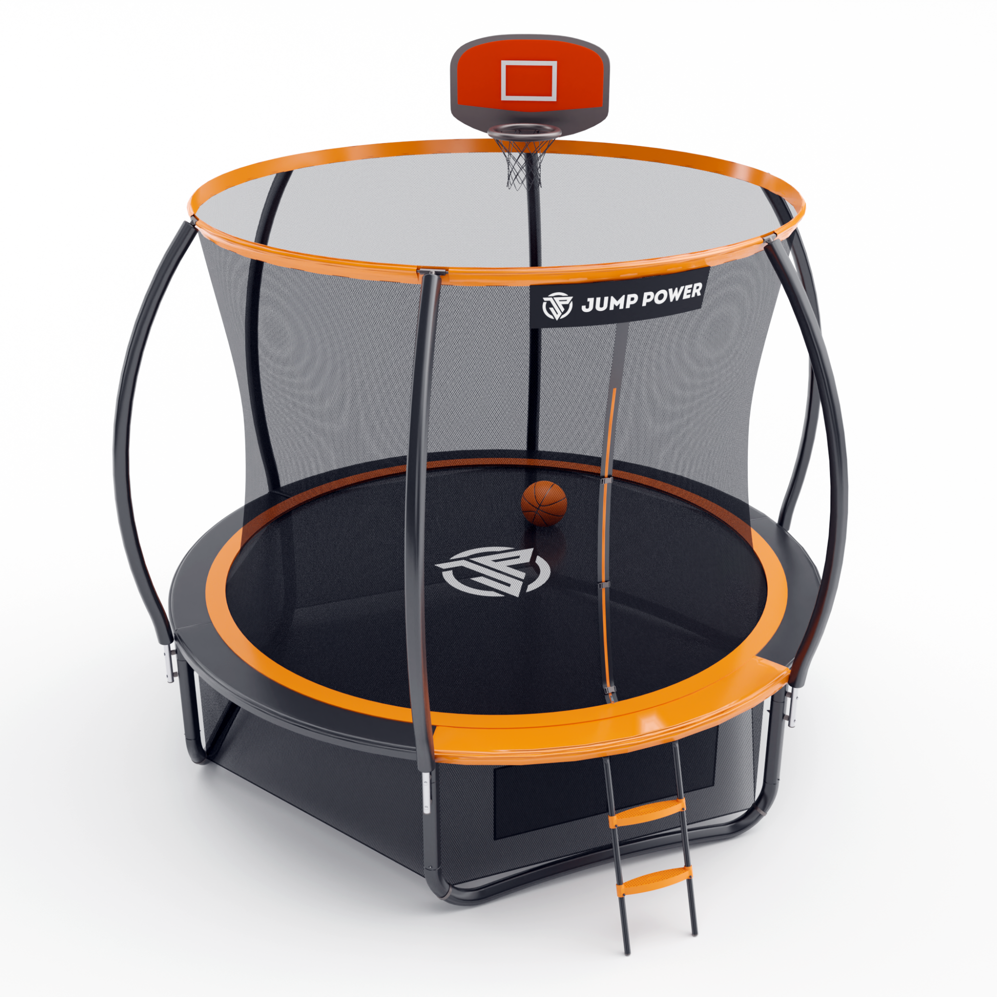 Батут Jump Power 10 ft Pro Inside Basket Orange