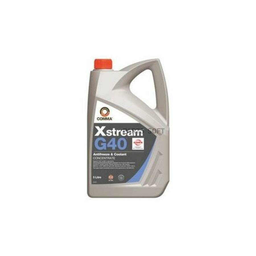 COMMA XSG405L COMMA XSTREAM G40 AF CONC G12++ (5L)_антифриз!фиол.,концентрат\VW,Audi,MAN 324,MB 325.5,BS-6580-2010