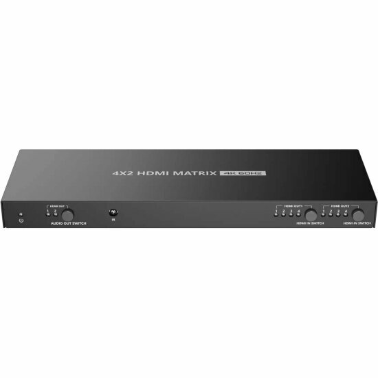 Матричный коммутатор 4x2 HDMI, 4K Lenkeng LKV422