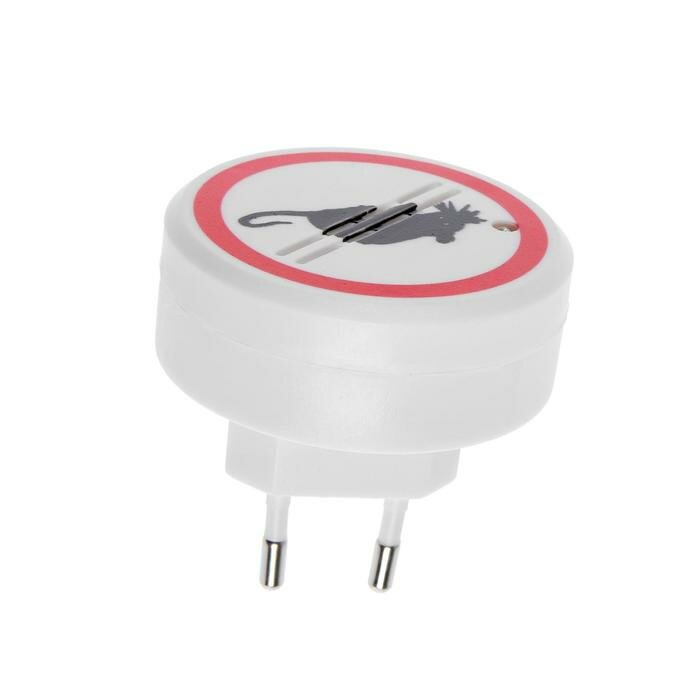 фото Отпугиватель грызунов Luazon LRI-19, ультразвуковой, 30 м2, 220 В, белый