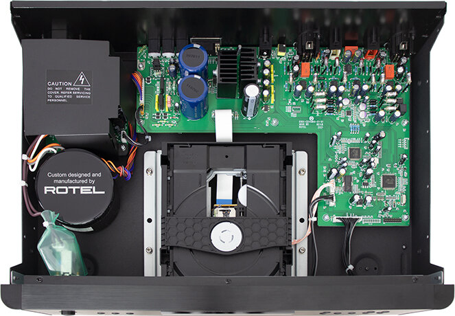 CD проигрыватель Rotel RCD-1572MKII Black — фото 2
