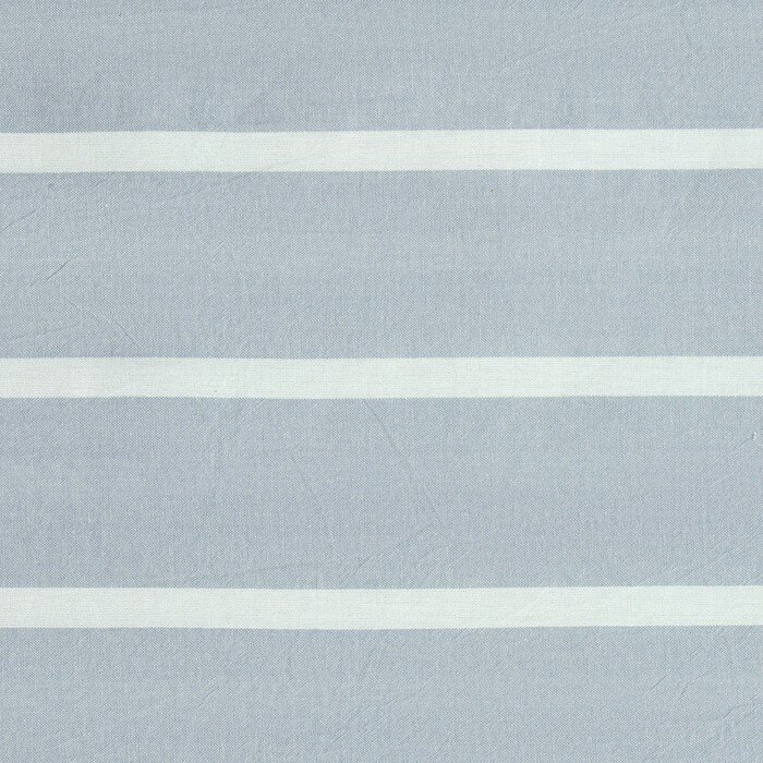 КПБ Этель 1.5 сп Blue stripe 155*210см,160*240см,50*70-2шт,100%жатый хлопок,140гр/м2 - фотография № 3