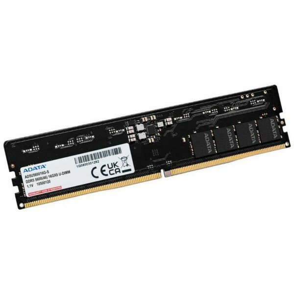 Модуль памяти ADATA DIMM 16GB DDR5-5600 AD5U560016G-S