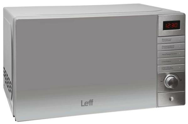 Микроволновая печь LEFF 20MD731SG 700 Вт (Цвет: Silver) - фотография № 3