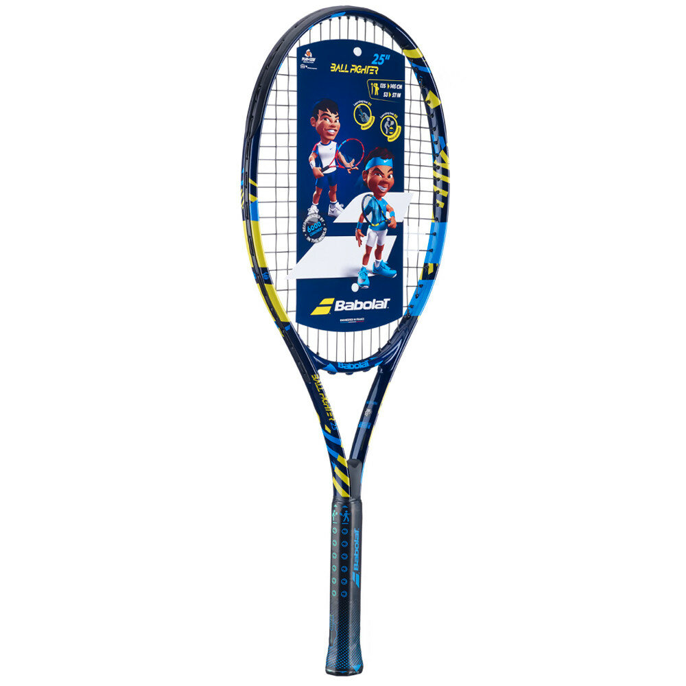 фото Ракетка для большого тенниса дет. BABOLAT Ballfighter 25 Gr00, 140482, для 9-10лет,алюминий,со струнами, сине-красный