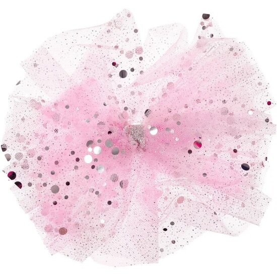 фото Заколка для волос Bradex AS 1431 бант с блестками, розовый