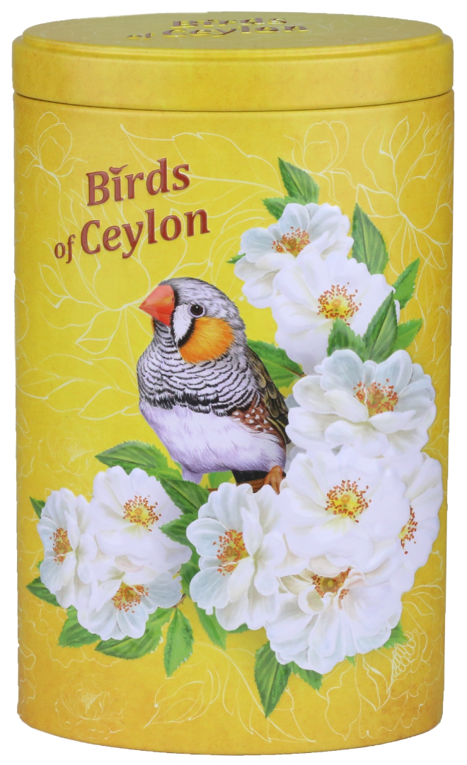 Чай "Птицы Цейлона" - Манго (054), чёрный , жесть, 75 гр. - фотография № 1