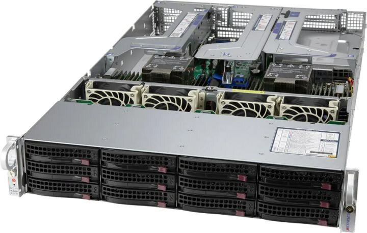 Сервер в корпусе высотой 2U Никс sS9600/pro2U S924KPCi Xeon Silver 4314/128 ГБ/2 x 2 Тб HDD/Aspeed AST2600
