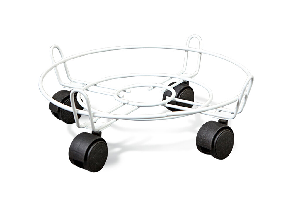 фото Подцветочница Sheffilton Пальмина белая 33.5x33.5x10.1 см