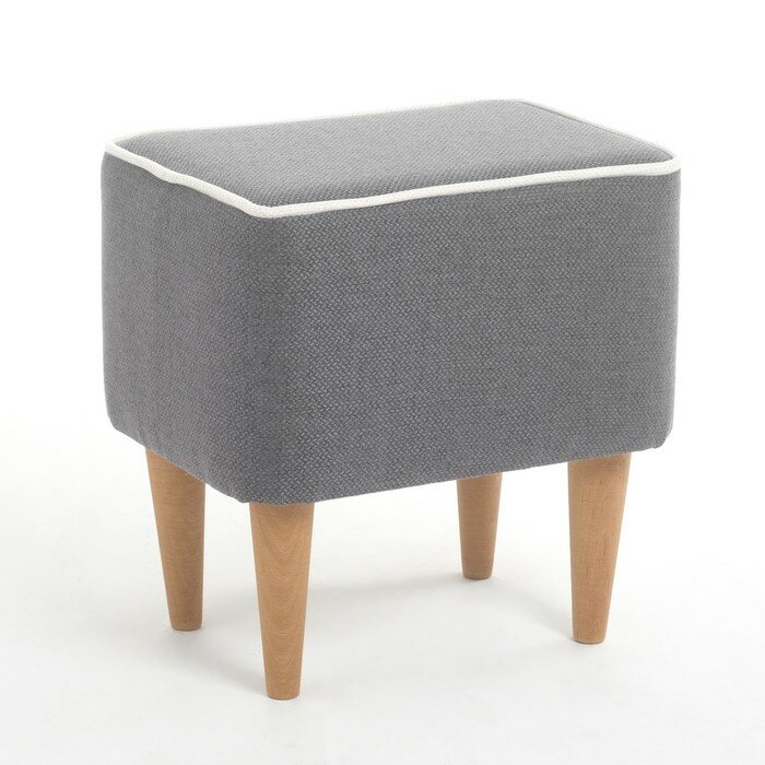 фото Пуф "Одос" рогожка Neptune графит