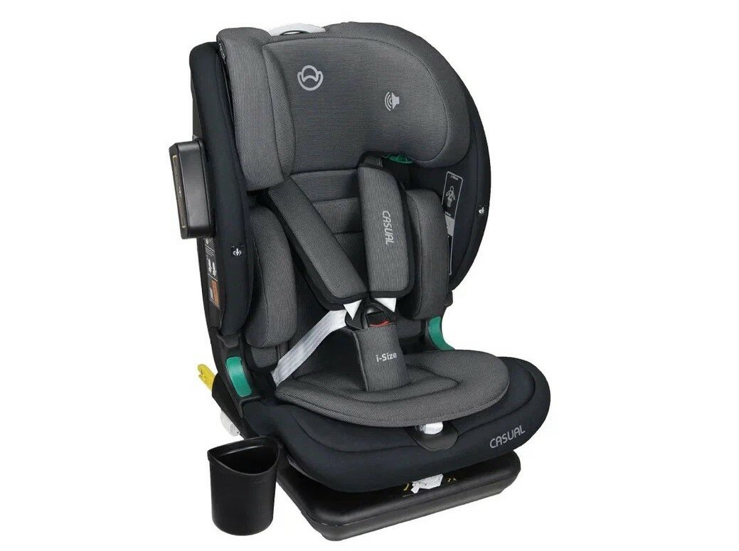 фото Автокресло CASUAL Goldfix Plus i-Size ISOFIX (VTN40) Black