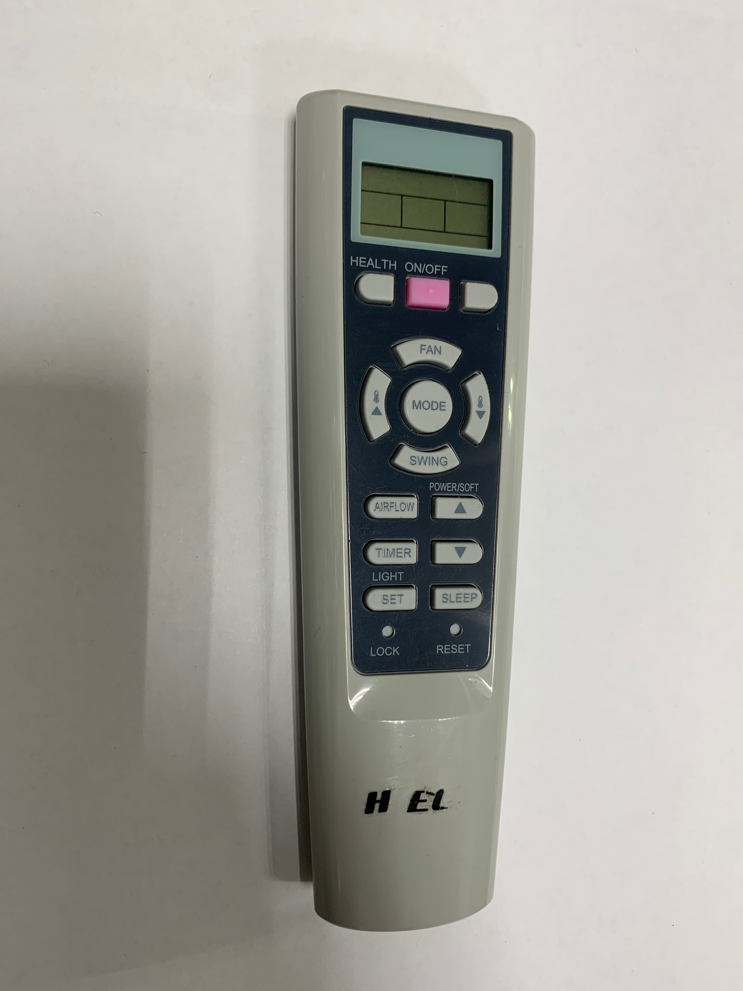 HEC YR-W02 пульт к кондиционеру