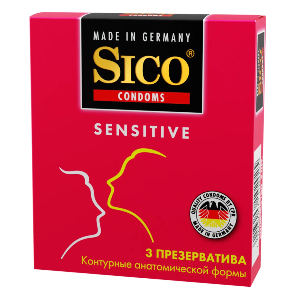 Sico Sensitive презервативы контурные 3 шт.