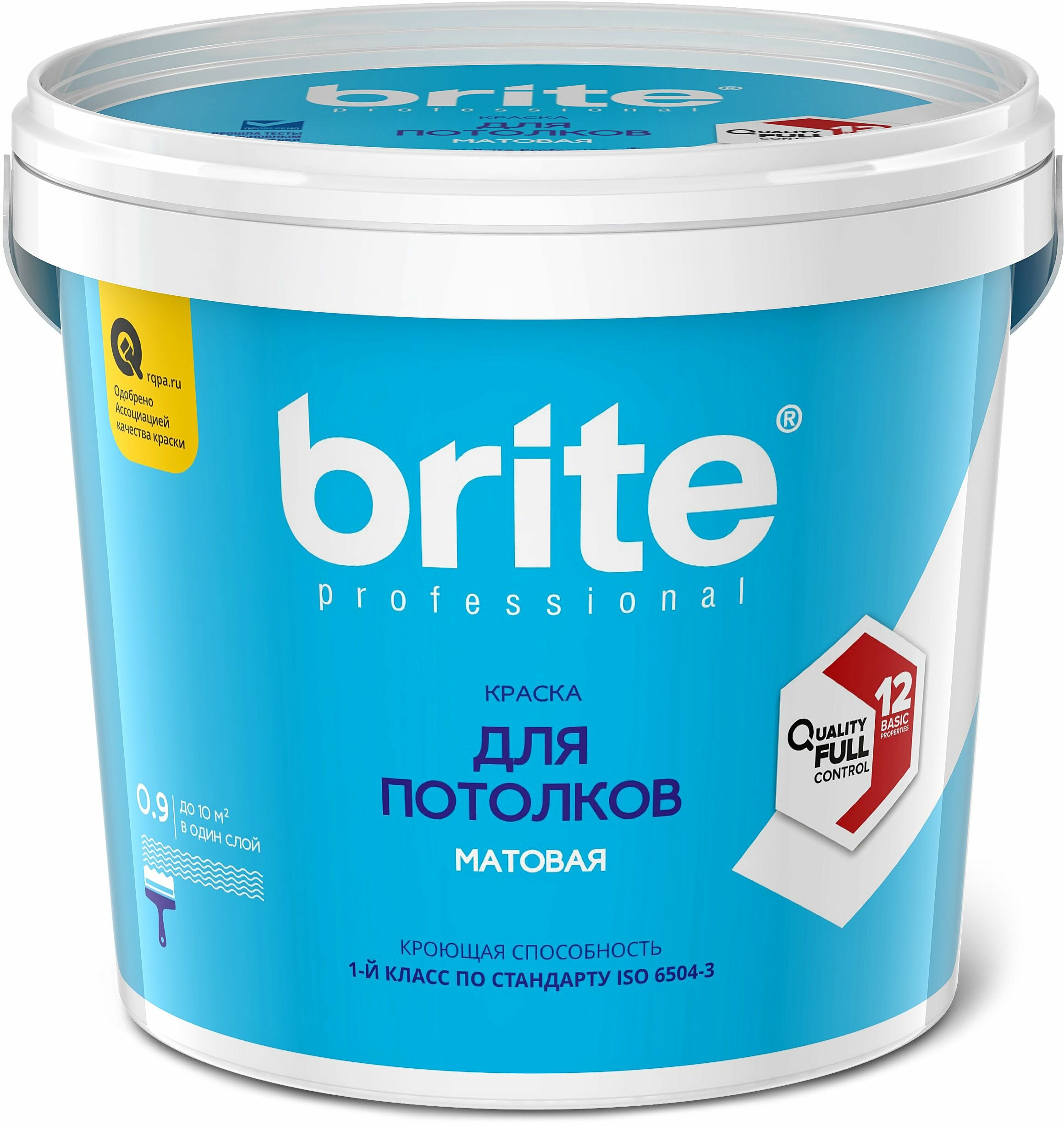 Краска акриловая brite Professional для потолков