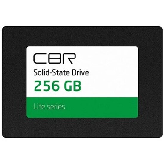 Накопитель CBR SSD 2.5" Lite 256GB SATA-III 3D NAND TLC (SSD-256GB-2.5-LT22)